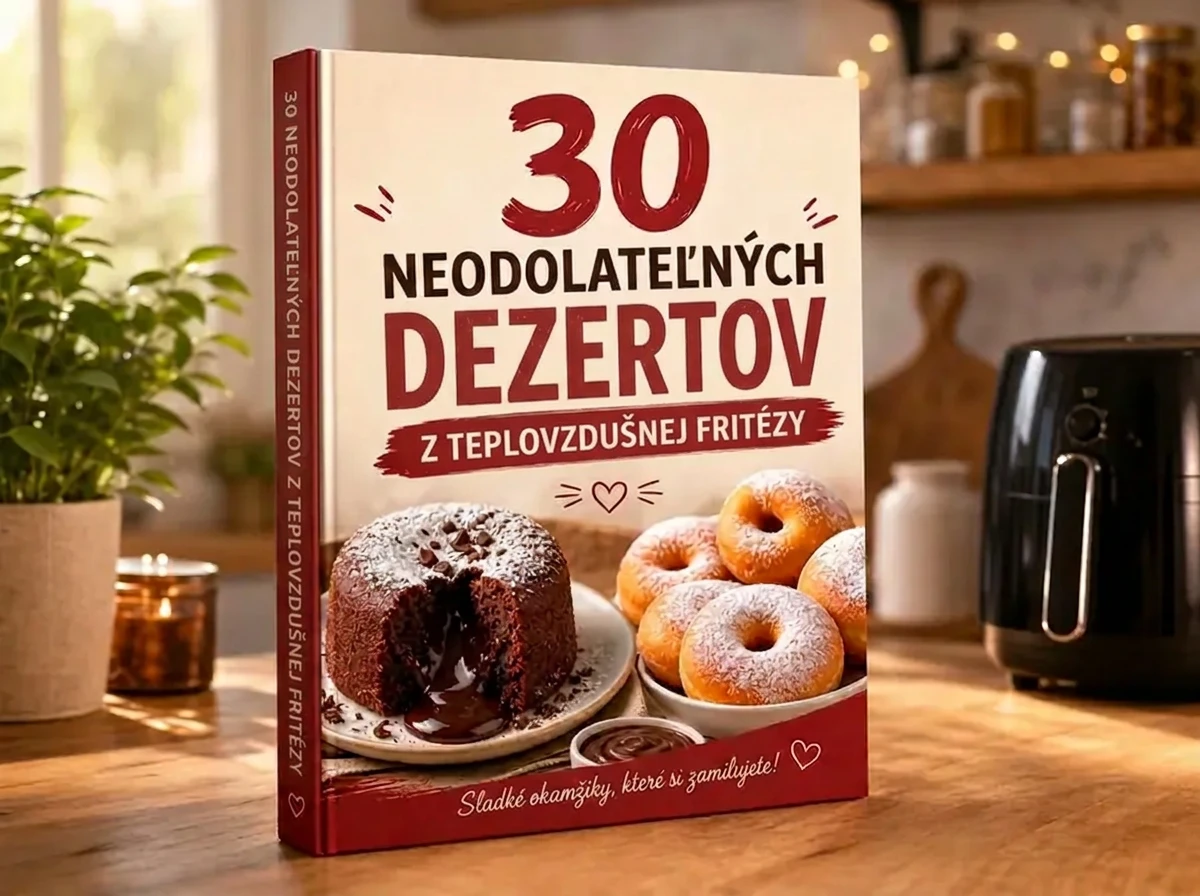 30 neodolateľných dezertov z teplovzdušnej fritézy